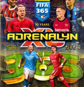Saszetka FIFA 365 2025 Panini Adrenalyn XL – 10-LECIE KOLEKCJ